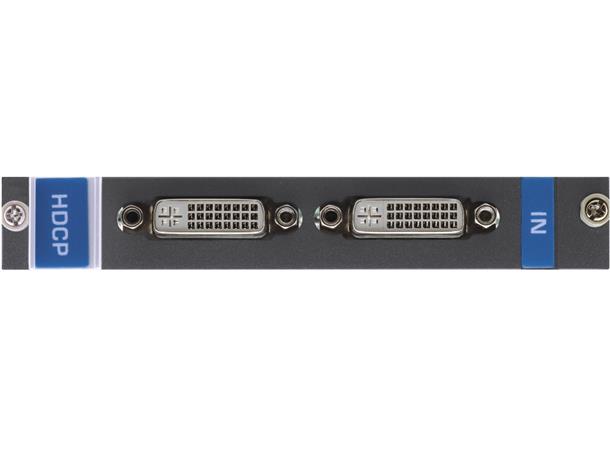 Kramer Matrix Card 2 x DVI In HDCP 16x16-Frame Input Card 